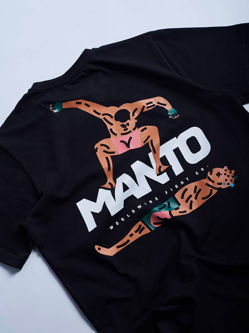MANTO stomp t-shirt-black